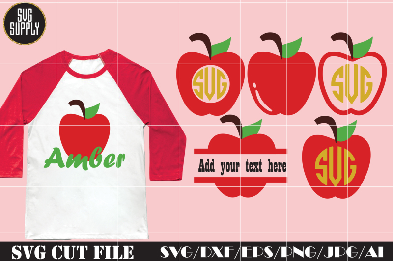 Free Apple Svg Apple Monogram Svg Cut File Crafter File The Best Free Svg Files For Cricut Silhouette Free Cricut Images