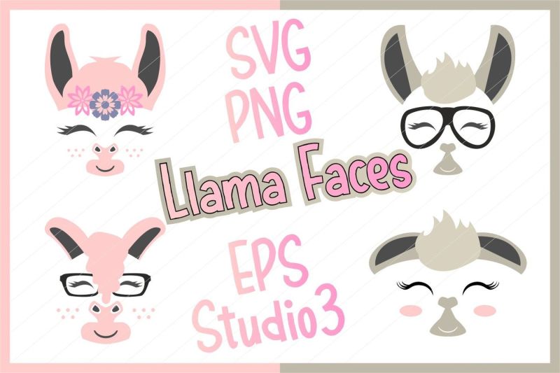 Download Free Free Llama Svg Llama Cut File Llama Clipart Llama Face Crafter File Download Free Svg Files Creative Fabrica PSD Mockup Template