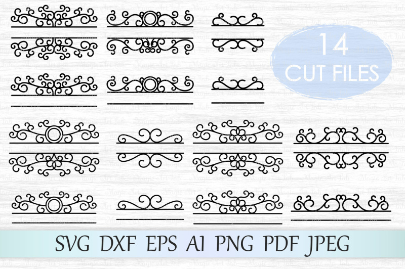 Mailbox Monograms Split Frames Svg Dxf Eps Ai Png Pdf Jpeg Design Best Svg Files Quotes For Machine