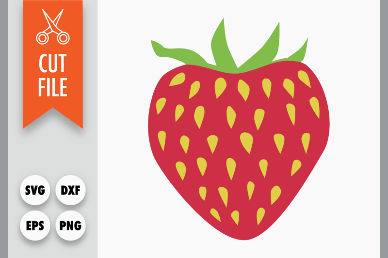 Download Free Strawberry SVG Cut File Crafter File - Free SVG ...