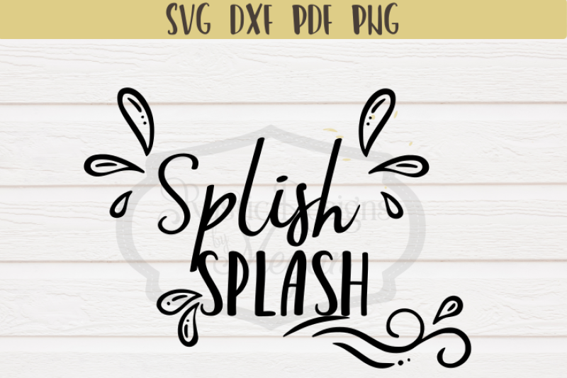 Free Splish Splash Svg Download Svg Files Paisley