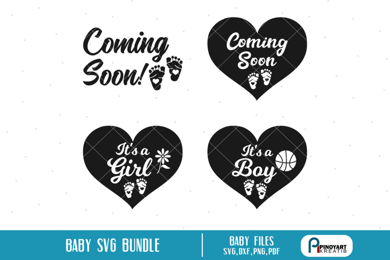 Download baby svg, baby svg file, baby shower svg, it's a girl svg, it's a boy By Pinoyart ...