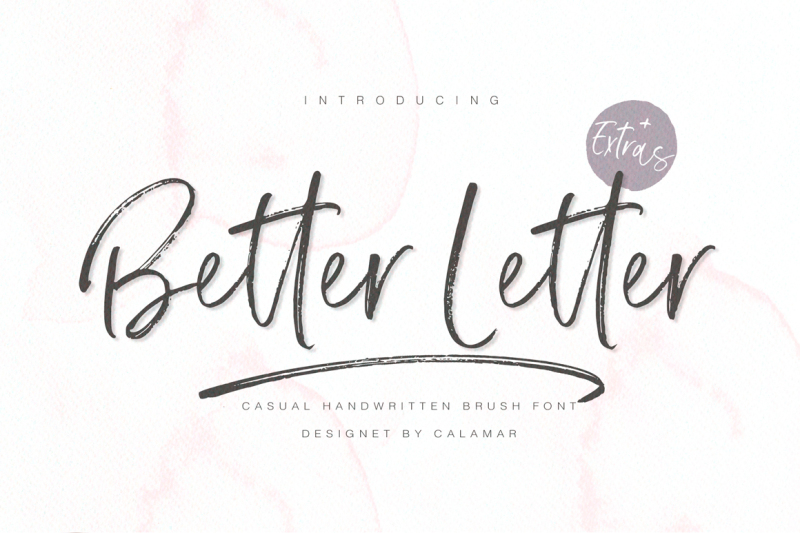 Better Letter By Calamar Thehungryjpeg Com
