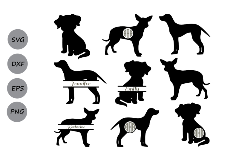 Download Free Dog Svg Dog Monogram Svg Dog Silhouette Svg Animals Svg Dxf Svg Free Download Svg Files For Cricut Silhouette