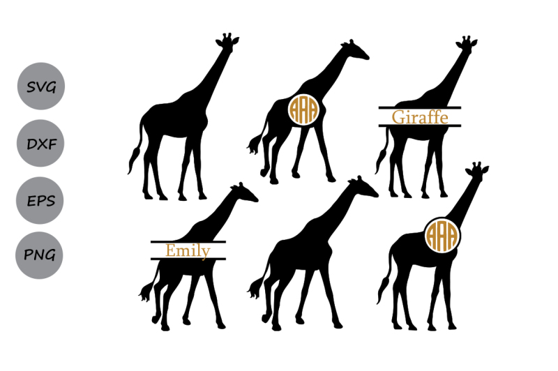 Download Free Giraffe Svg File Giraffe Monogram Svg Giraffe Cut File Animals Svg Crafter File All Download Free Svg Cut Files