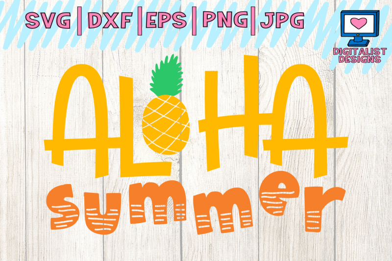 Download Free Aloha Summer Svg Beach Svg Pineapple Svg Download Free Svg Files Creative Fabrica SVG Cut Files