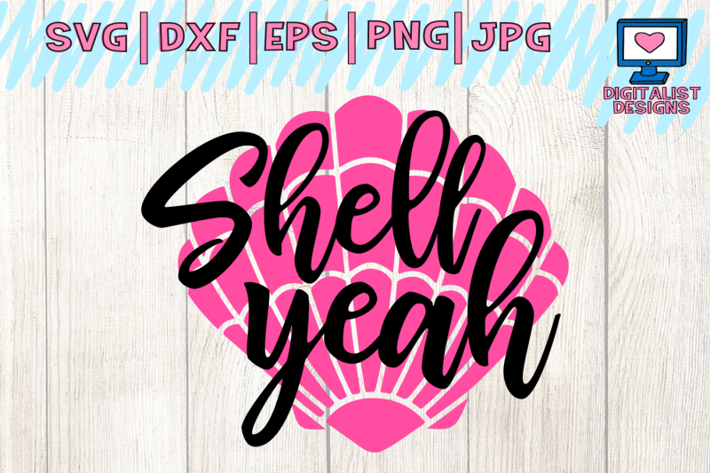 Download Free Free Shell Yeah Svg Cuts Summer Svg Beach Svg Seashell Svg Nautical Sv Crafter File SVG Cut Files