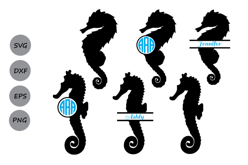 Free Seahorse Svg Sea Horse Svg Seahorse Monogram Svg Nautical Svg Crafter File Best Free Svg Files Download