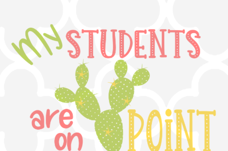 Free Teacher Svg Cute Cactus Svg Download Free 325465748 Svg Cut Files