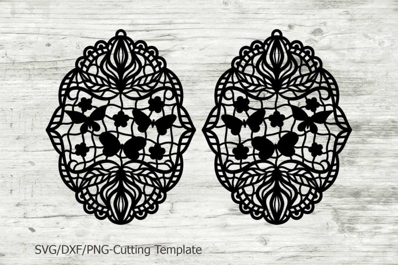 Download Free Earrings Pendant Cutting Laser Template Svg File Lace Floral Cut Crafter File Free Disney Svg Cut Files Princess