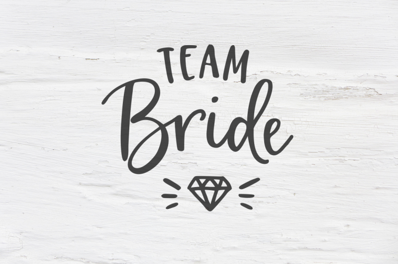 Download Team Bride wedding SVG, EPS, PNG, DXF By Tabita's shop ...