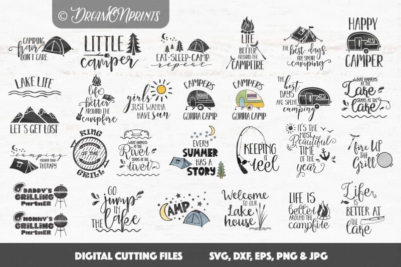 Free Camping Svg Bundle Crafter File Best Free Svg Cut Files