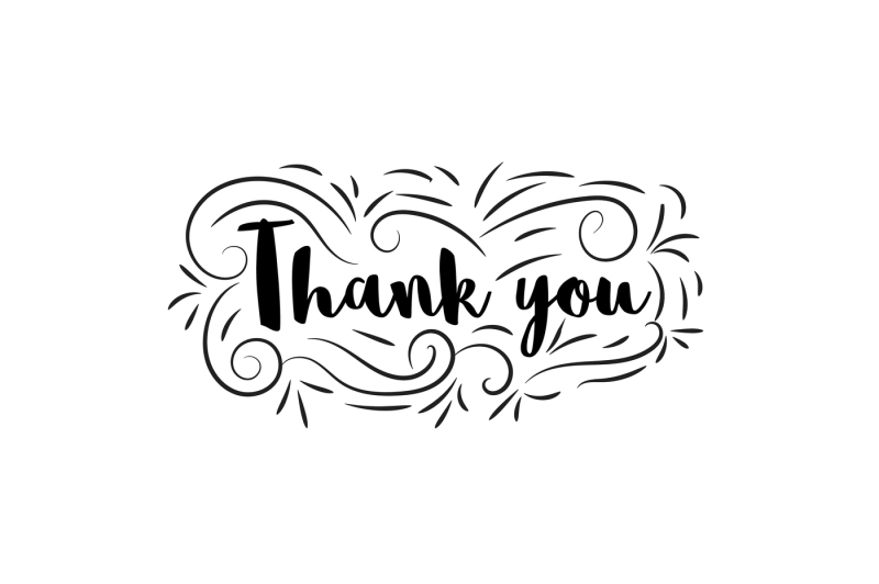 Thank You Hand Drawn Lettered Cut File Scalable Vector Graphics Design Free Dinosaur Svg Cut Files