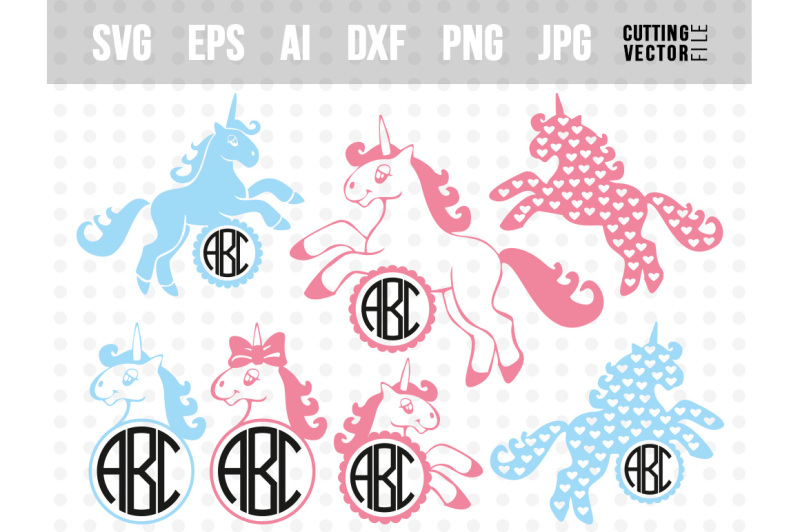 Download Free Unicorn Vector Bundle Svg Eps Ai Dxf Png Jpg Svg Download Svg Files Independence Day PSD Mockup Templates