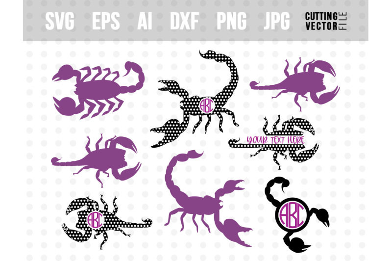 Download Free Scorpion Vector Bundle Svg Eps Ai Dxf Png Jpg Crafter File Free Svg Icon PSD Mockup Templates