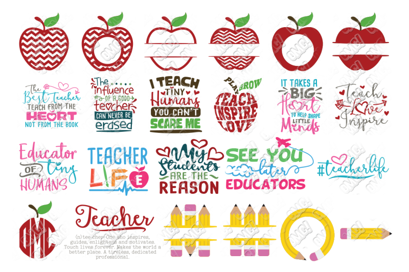 Download Free Free Teacher Svg Bundle In Svg Dxf Png Jpeg Eps Crafter File Download Free Svg Files Creative Fabrica SVG Cut Files