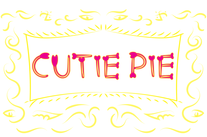 Cutie Pie Typeface By awire | TheHungryJPEG