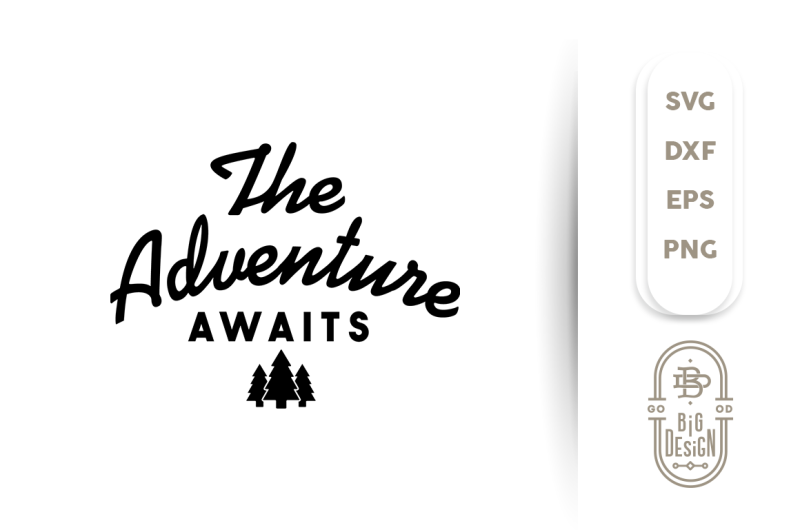 Svg Cut File The Adventure Awaits Design Free Raiders Svg File