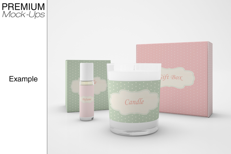 Download Candle, Cosmetics & Gift Boxes Set By Mockups ...