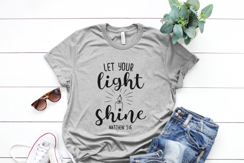 Let your light shine Printable By spoonyprint | TheHungryJPEG