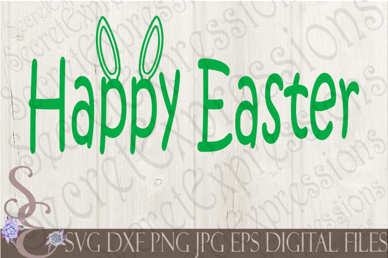 Download Happy Easter SVG Scalable Vector Graphics Design - Free ...
