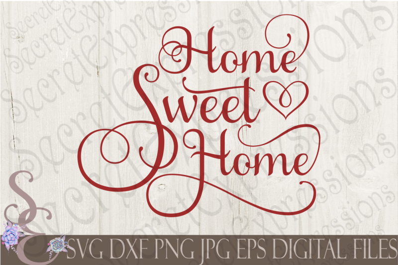Free Free 226 Silhouette Home Sweet Home Svg SVG PNG EPS DXF File
