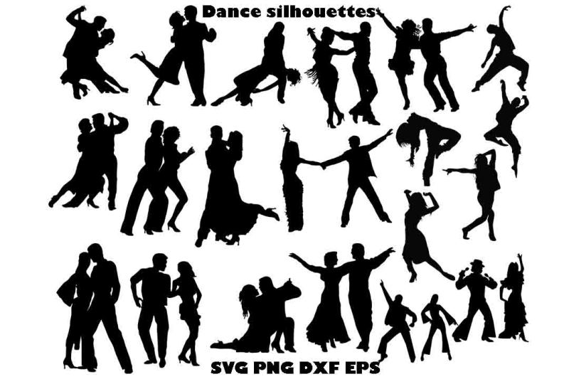 Free Dance Silhouette Svg Dxf Png Eps Crafter File Svg Images Cut Files