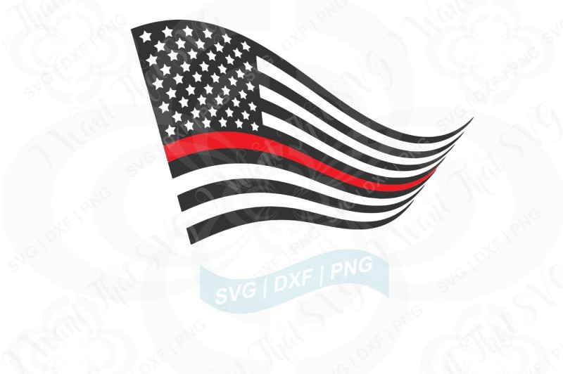 Download Free Firefighter Firefighter Flag American Flag Svg Dxf ...
