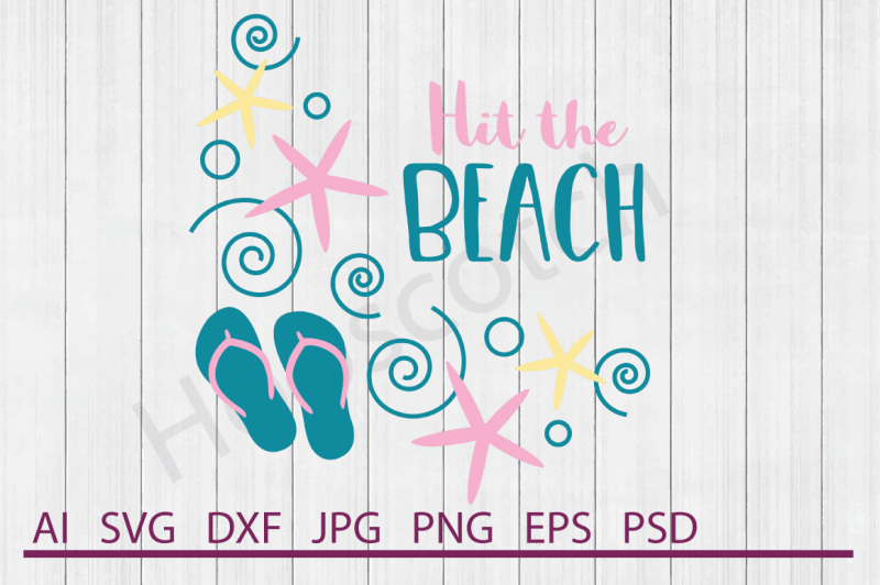 Download Free Beach Border Svg Beach Border Dxf Cuttable File Crafter File