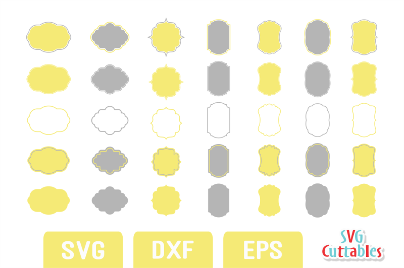 Download Free Frames Svg Labels Svg Set C Crafter File