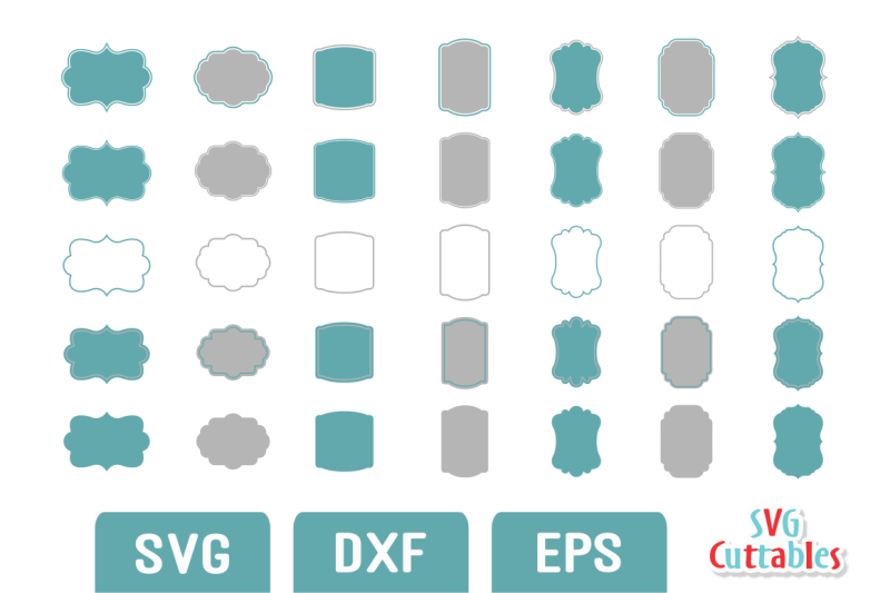 Download Free Frames Svg Labels Svg Set D Crafter File