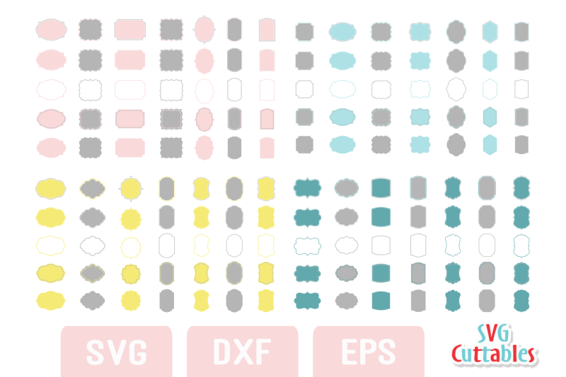 Download Free Frames Svg Labels Svg Bundle Crafter File