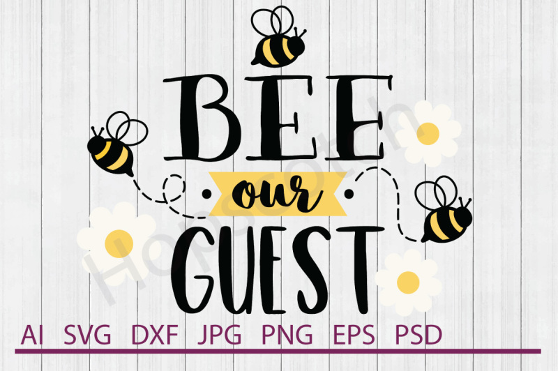 Bee SVG, Bee DXF, Cuttable File By Hopscotch Designs | TheHungryJPEG