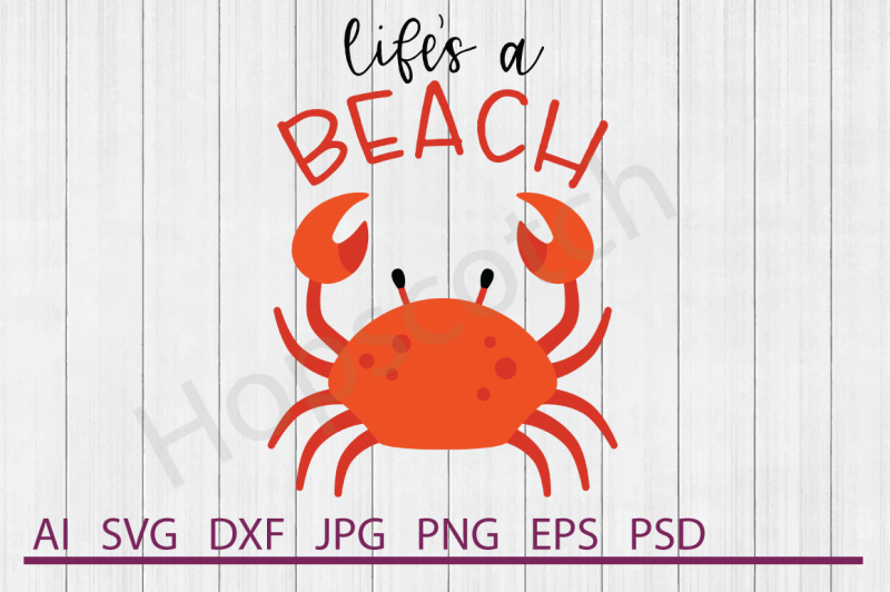 Download Free Crab Svg Crab Dxf Cuttable File Crafter File