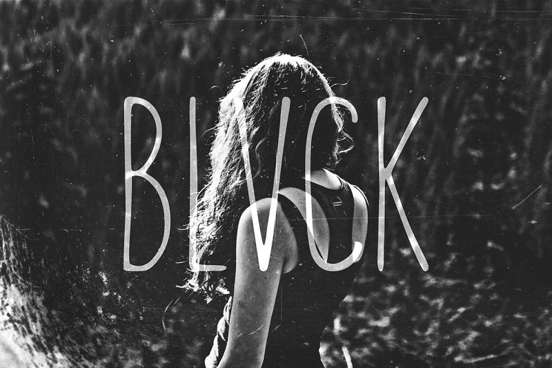 BLVCK - Photo Template By CreativeSuppliesCo | TheHungryJPEG