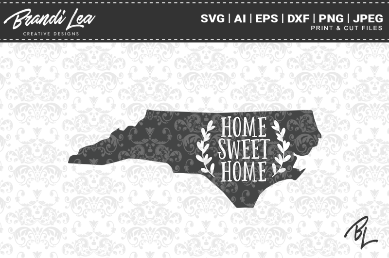 Download Free North Carolina Home Sweet Home State Map Svg Cut Files Crafter File New Free Svg Cut Files Cricut Silhouette Machine
