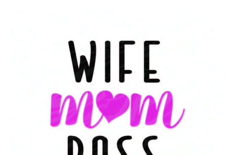 Download Free Free Wife Mom Boss Crafter File Download Free Svg Files Creative Fabrica PSD Mockup Template