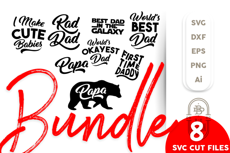 Download Free Free Special Father Svg Bundle Cutting Files Crafter File PSD Mockup Template