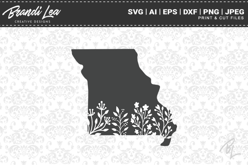 Download Missouri Floral State Map Svg Cutting Files Design Free Disney Svg Cut Files For Cricut