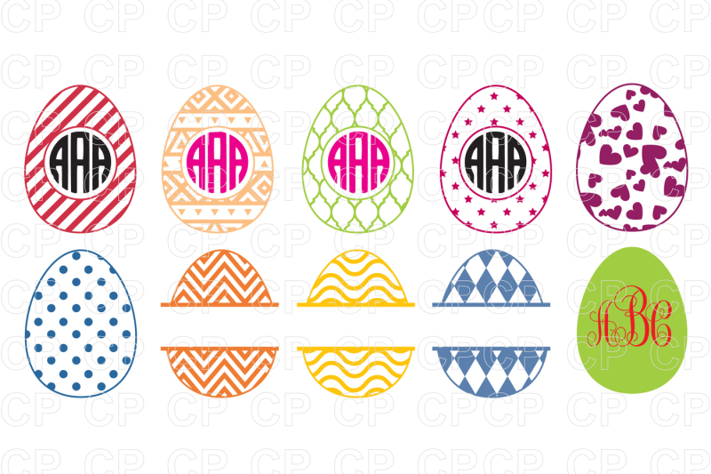 Download Free Easter Eggs Bundle Svg Cut Files Easter Bundle Svg Easter Clipart Crafter File Download Free Svg Cut Files Cricut Silhouette Design