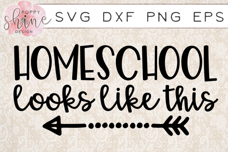 Download Free Homeschool Looks Like This SVG PNG EPS DXF Cutting ...