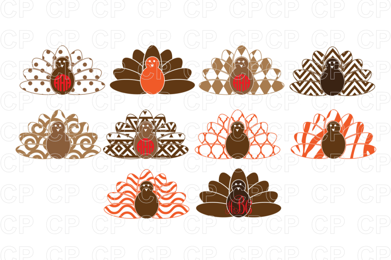 Download Free Thanksgiving Turkey Bundle Svg Cut Files Turkey Clipart Crafter File Free Svg Jpeg Design Files For Cricut Cameo