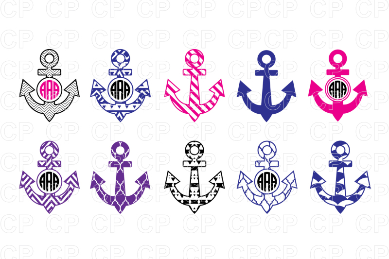 Download Anchor Bundle Svg Cut Files Anchor Clipart