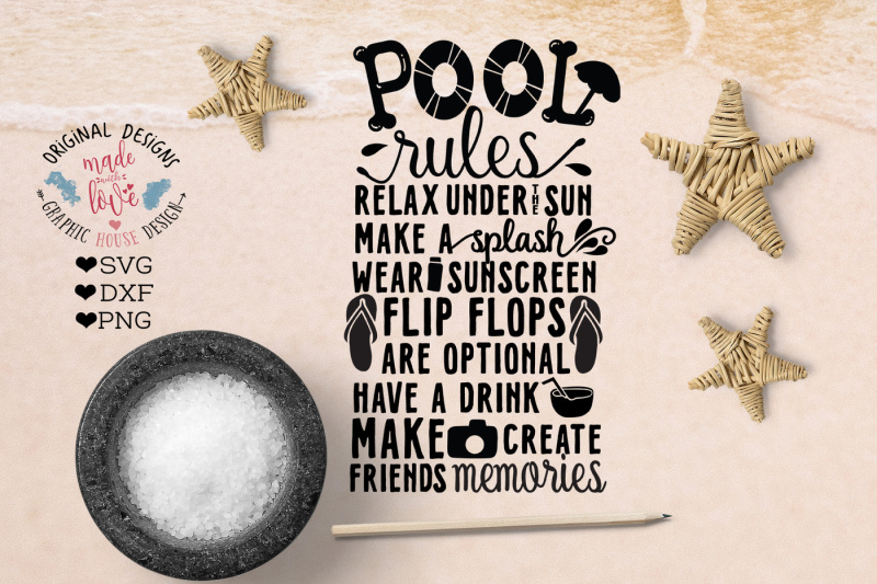 Free Pool Rules Cut File And Printable Crafter File Download Free Svg Cut Files