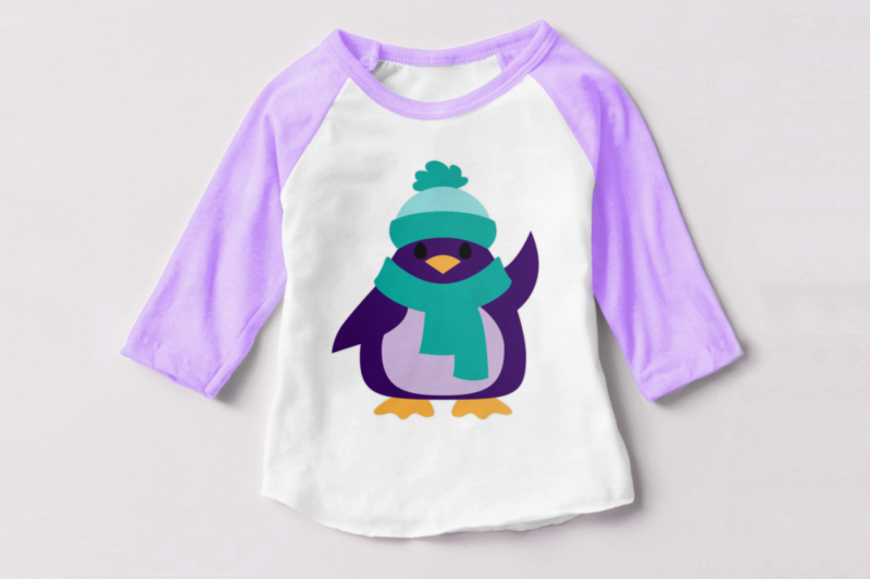 Free Penguin With Hat And Scarf Svg Png Dxf Crafter File Download 788916 Free Svg Cut Files