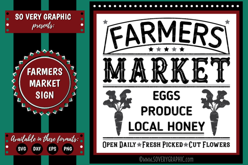 Free Farmers Market Sign Eggs Local Honey Svg Eps Dxf Png Crafter File Best Free Svg Cut File