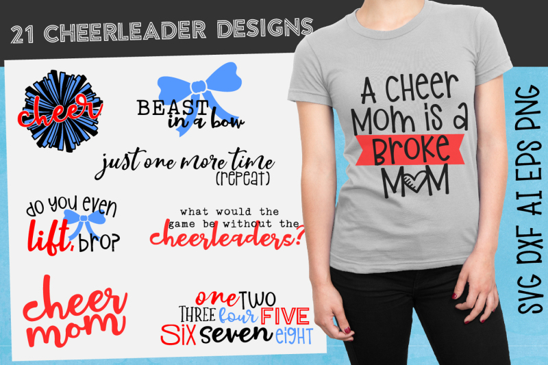 Download Free Cheer Bundle Svgs Crafter File