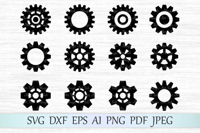 Gears Steampunk Svg Dxf Eps Ai Png Pdf Jpeg Scalable Vector Graphics Design 3d Svg File Free Scan N Cut