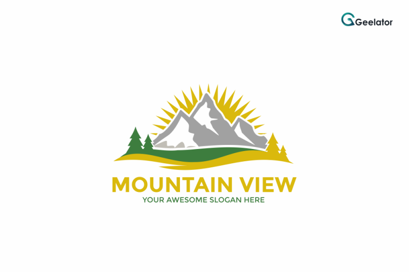 Mountain view перевод на русский. Mountain view логотип. Летний логотип компании с горами. Mountain Travel logo.