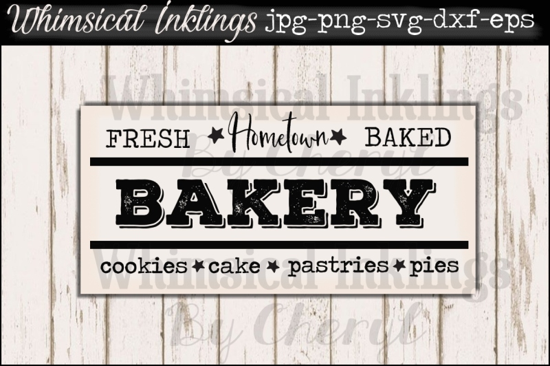 Download Free Hometown Bakery Vintage Sign Svg Crafter File Best Free Svg Cut Files